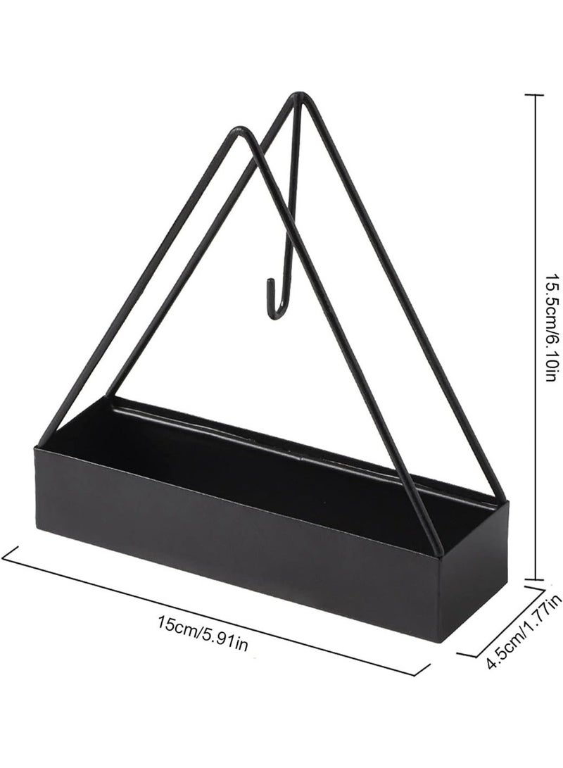 ChicAbode Mosquito Coil Holder, Iron Mosquito Coil Holder, Durable Metal Mosquito Repellent Anti Mosquitoes Tray, Coil Holder for Home (Triangle) - Image 2